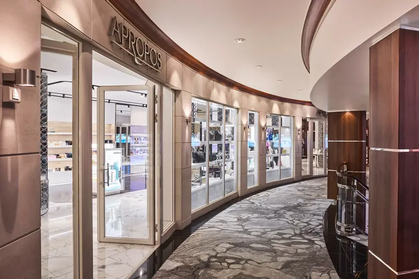Apropos & Facets Onboard Shopping