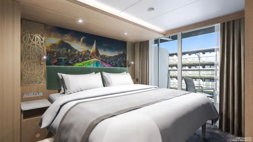 Concierge Family Garden View with Verandah Stateroom