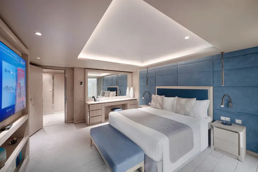 MSC Yacht Club Owner's Suite With Whirlpool Bath