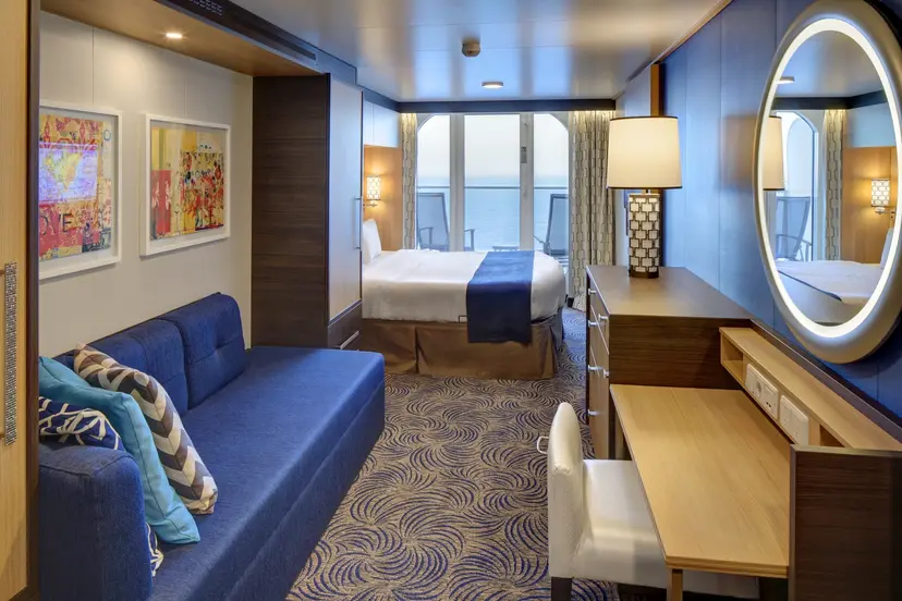 Connecting Ocean View Balcony