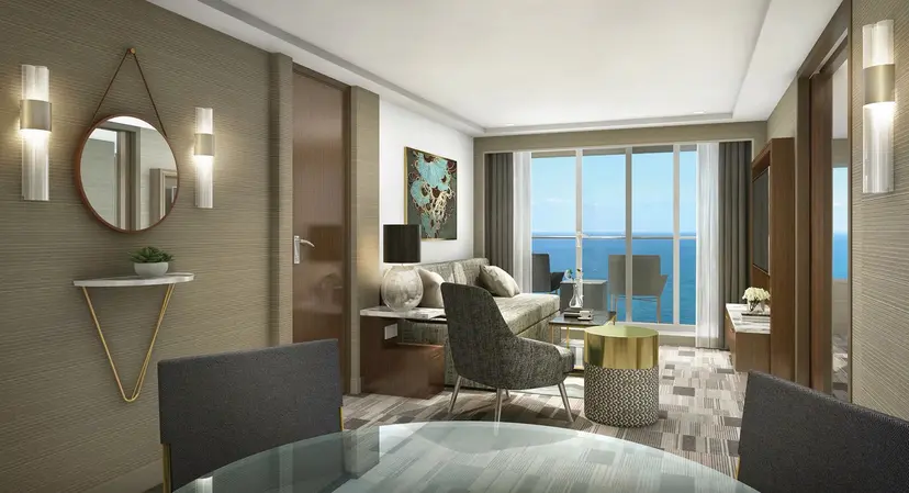 Aft-Facing Owner's Suite with Master Bedroom & Balcony