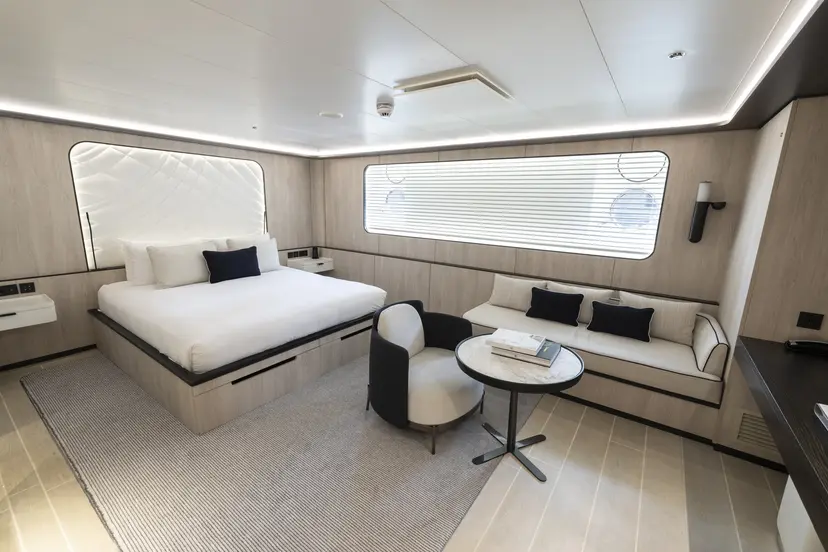 Upper decks balcony stateroom