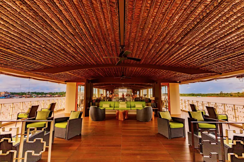 Open Air Covered Lounge